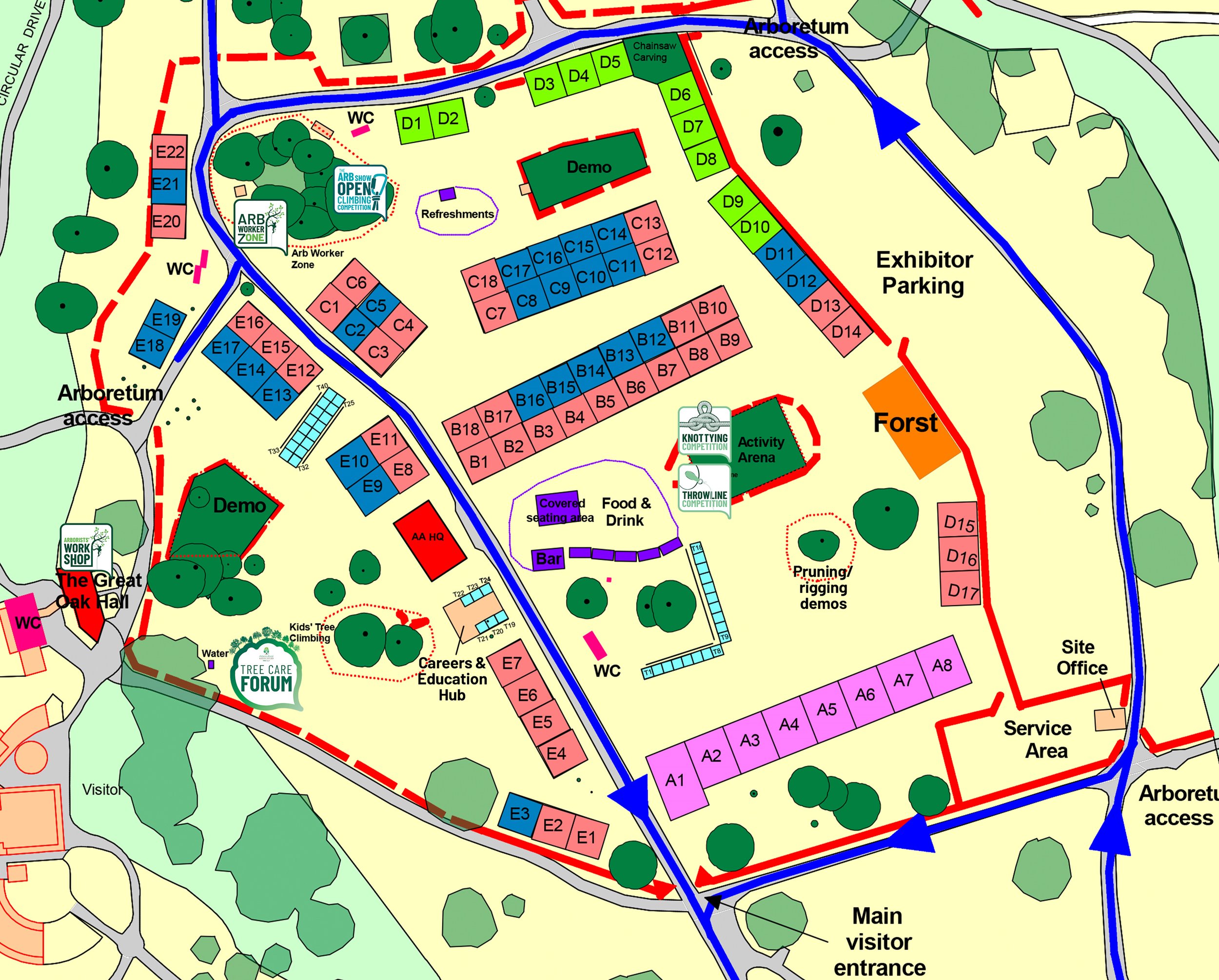 Arboricultural Association ARB Show Exhibitor Booking